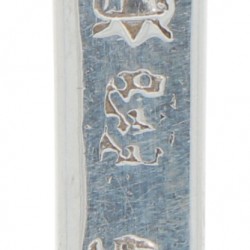 (4) delige lot bestekdelen (Nederland 18e eeuw) zilver.
