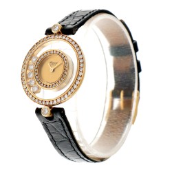 No Reserve - Chopard Happy Diamonds 18K. 4097 - Dameshorloge - 1989.