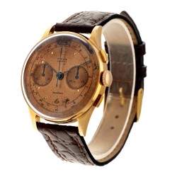 No Reserve - Titus Chronograph Suisse 18K. - Herenhorloge. 