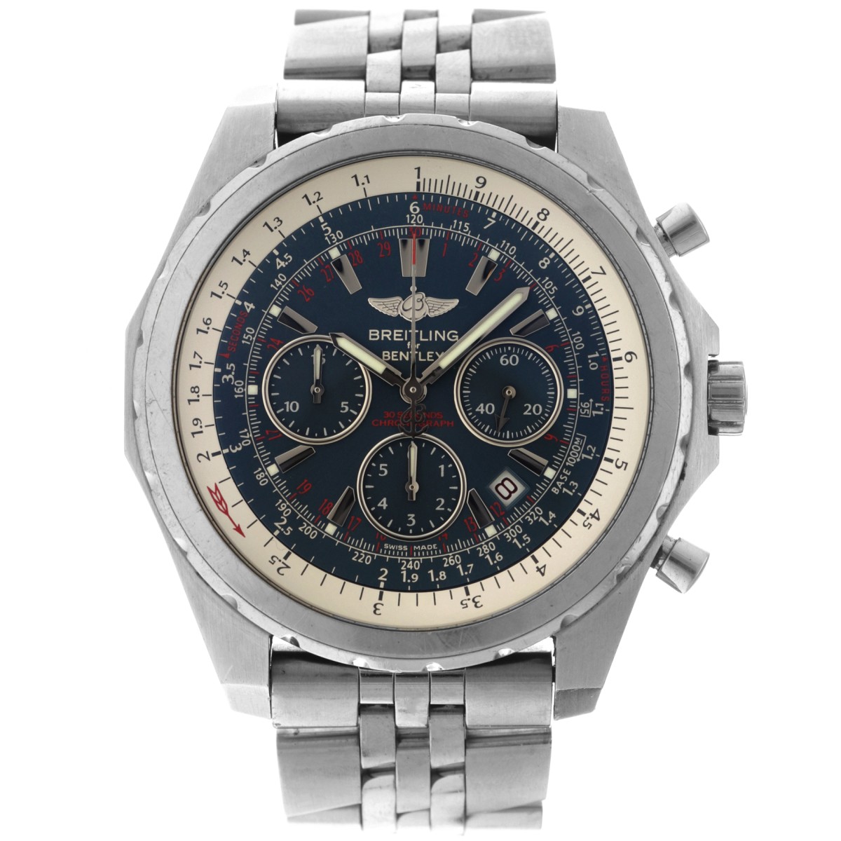 No Reserve - Breitling Bentley Motors T A25363 - Herenhorloge. 