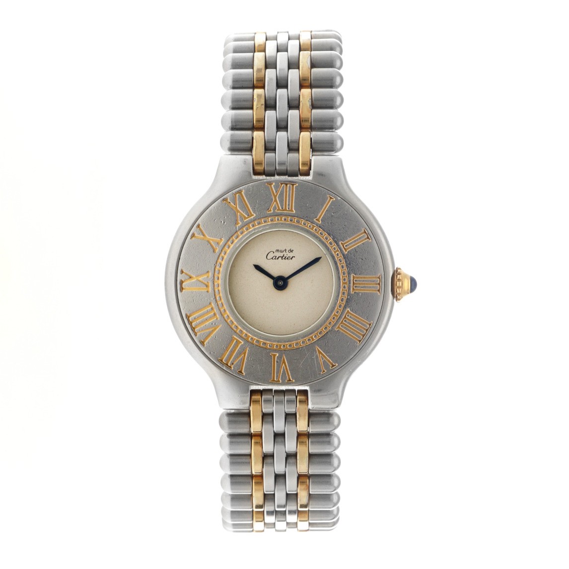 No Reserve - Cartier Must de Cartier 21 9010 - Dameshorloge. 