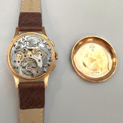 No Reserve - Baume & Mercier vintage 18K. chronograaf - Herenhorloge. 