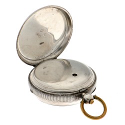 No Reserve - Waltham Mass. 925/1000 zilver - Herenzakhorloge - ca. 1800 - 1850.