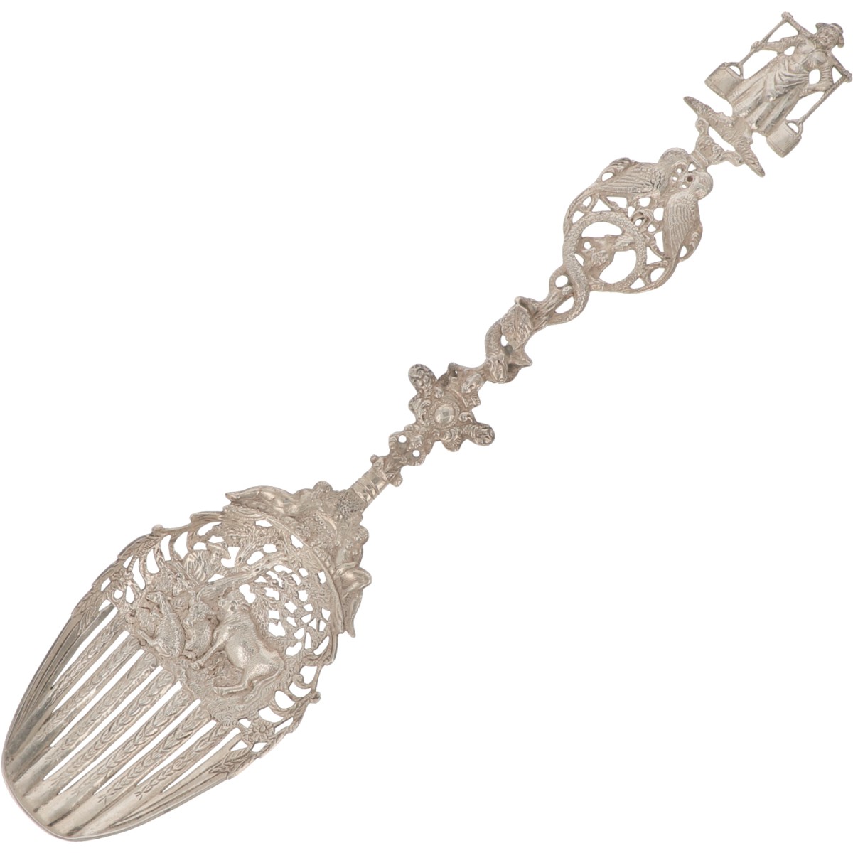 Gelegenheidslepel zilver.