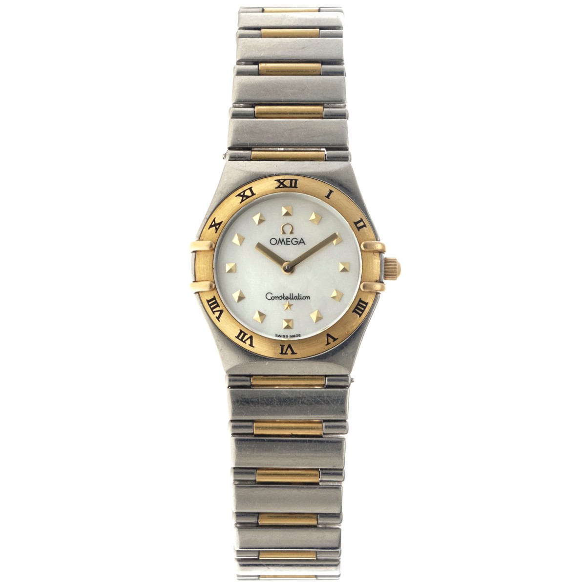 No Reserve - Omega Constellation Ladies 'My Choice' Mother of Pearl 795.1241 - Dameshorloge. 