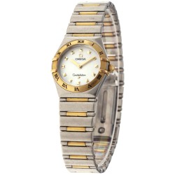 No Reserve - Omega Constellation Ladies 'My Choice' Mother of Pearl 795.1241 - Dameshorloge. 