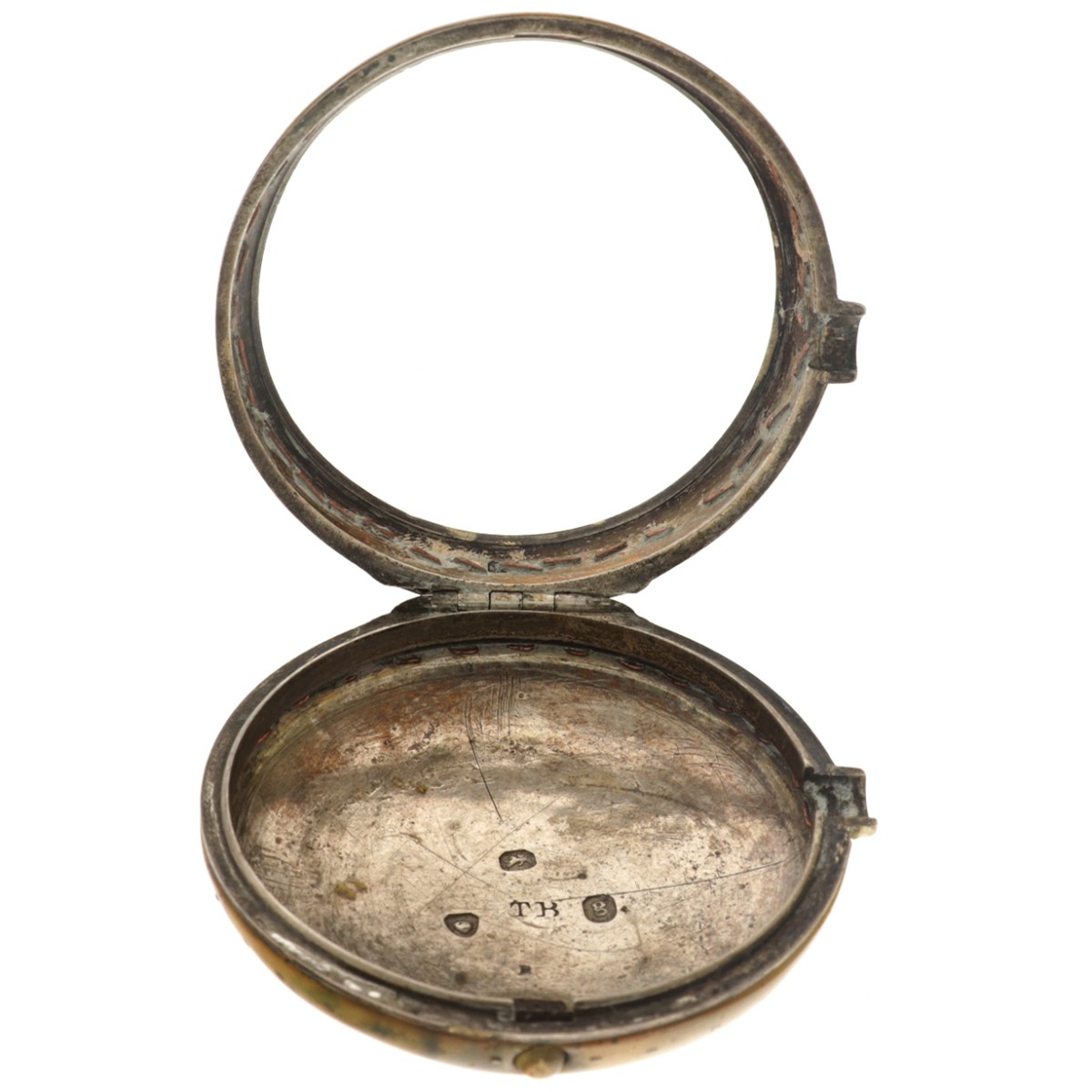 No Reserve - 'Huntercase' Zilver (925/1000)  - zakhorlogekast - ca. 1822, Londen.