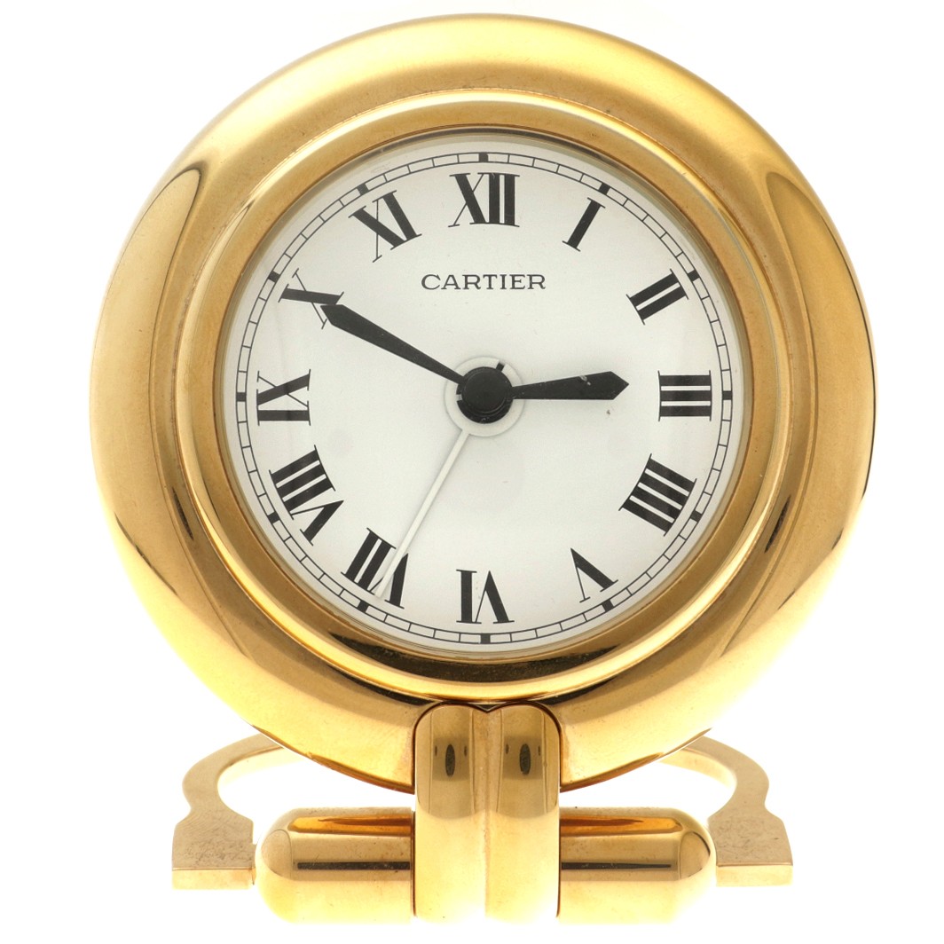 No Reserve - Cartier Colisee Art Deco - Unisex Reisklok - ca. 1970's.