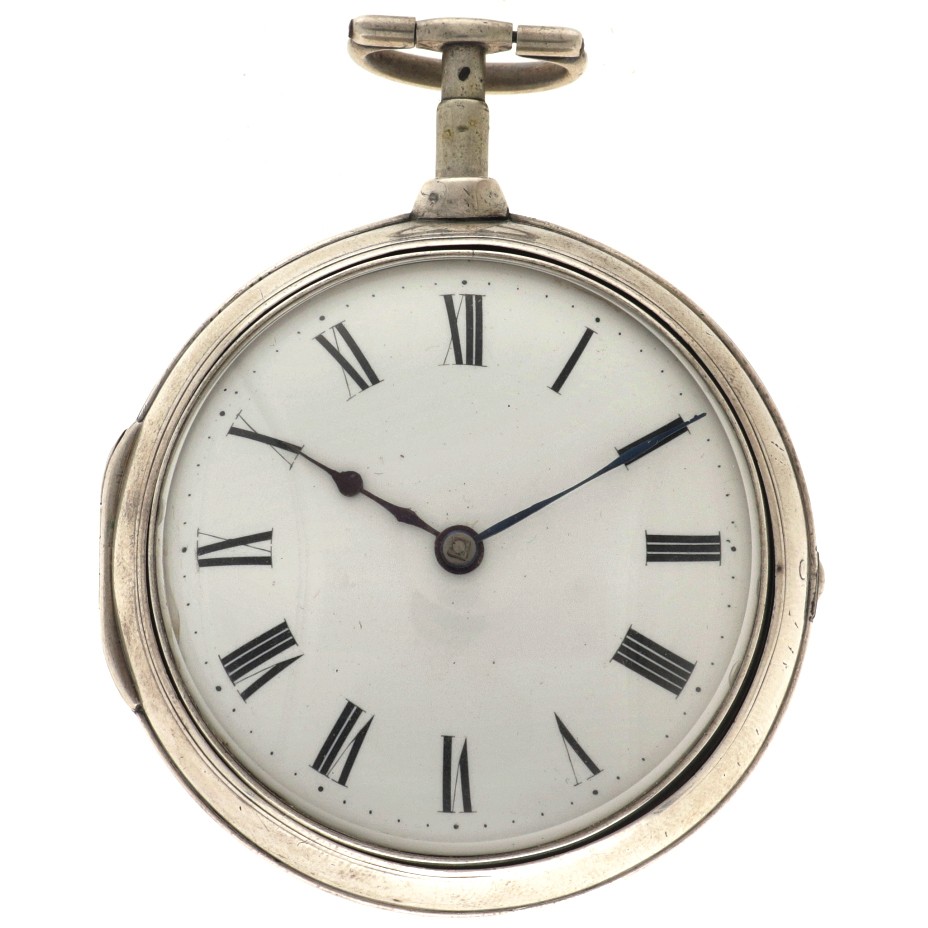 No Reserve - P. Frankwell Snek Spillegang Zilver (925/1000) - Heren zakhorloge - ca. 1759, London.