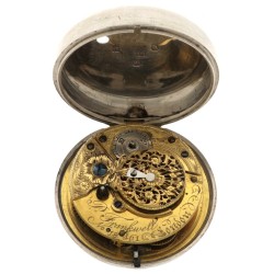 No Reserve - P. Frankwell Snek Spillegang Zilver (925/1000) - Heren zakhorloge - ca. 1759, London.