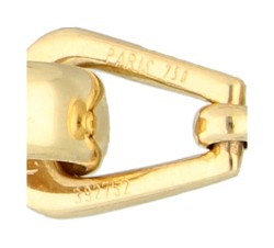 No Reserve - Chaumet 18K geelgouden hanger 'Toi je t'aime' met bois d'amourette.