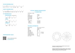 No Reserve - 1.02 ct. HRD-gecertificeerde natuurlijke diamant.