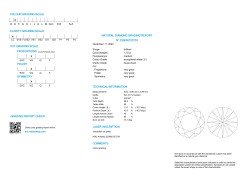 No Reserve - 1.10 ct. HRD-gecertificeerde natuurlijke diamant.
