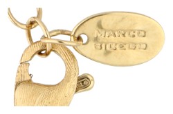 No Reserve - Marco Bicego 'Paradise' collection 18K geelgouden collier met mix aan edelstenen