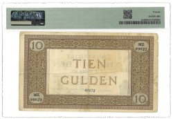 Nederland. 10 Gulden. Bankbiljet. Type 1902. - PMG 20