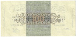 Nederland. 100 Gulden. Bankbiljet. Type 1945. - Prachtig.