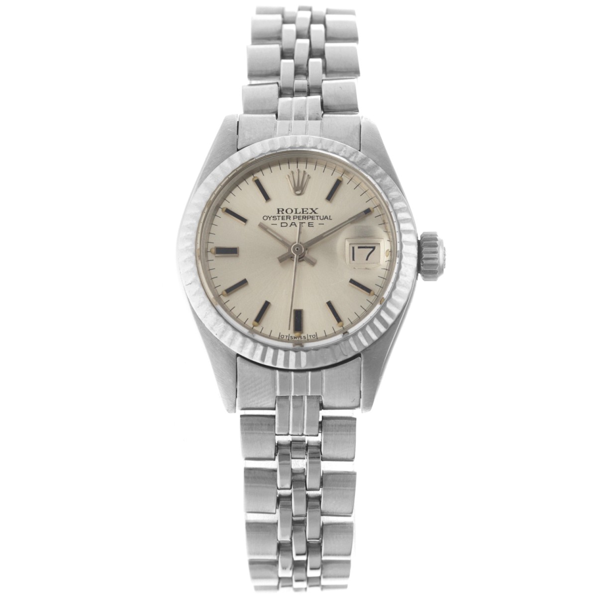 No Reserve - Rolex Oyster Perpetual Lady Date 'Sigma Dial' 6917/4 - Dames horloge - 1974.