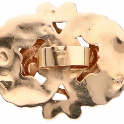 Antieke roségouden decoratieve schuif - 14 kt.