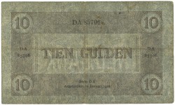 Nederland. 10 Gulden. Bankbiljet. Type 1922. - Zeer Fraai -.