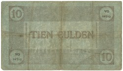 Nederland. 10 Gulden. Bankbiljet. Type 1921. - Zeer Fraai -.