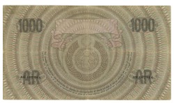 Nederland. 1000 Gulden. Replacement. Type 1938. Type Grietje Seel. - Zeer Fraai.