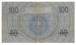 Nederland. 100 Gulden. Bankbiljet. Type 1924. Type Grietje Seel. - Zeer Fraai.