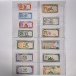 Turkmenstan. Lot 13 Banknotes. Banknote. Type ND. - UNC.