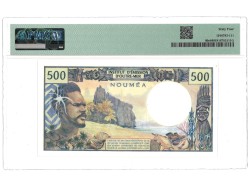 New Caledonia. 500 Francs. Banknote. Type ND. - PMG 64