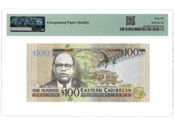 East Caribbean States. 100 Dollars. Banknote. Type 2015 - PMG 66EPQ