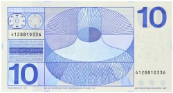 Nederland. 10 Gulden. Bankbiljet. Type 1968. - UNC -