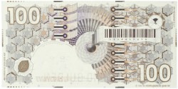 Nederland. 100 Gulden. Bankbiljet. Type 1992. - UNC -