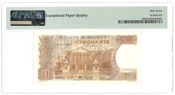 Belgium. 50 Francs. Banknote. Type 1966. - PMG 67EPQ