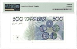 Belgium. 500 Francs. Banknote. Type ND. - PMG 67EPQ