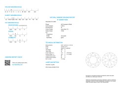 No Reserve - 0.89 ct. HRD-gecertificeerde natuurlijke diamant.