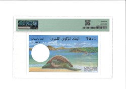 Comoros. 2500 Francs. Banknote. Type 1997 - PMG 64