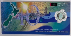 New Zeeland. 10 Dollar. Banknote. Type 2000. - UNC.