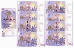 Europe. Lot 9 Banknotes. Banknote. Type 2018/2019. - UNC.