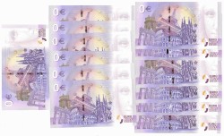 Europe. Lot 13 Banknote. Souvenir banknote. Type 2019/2018. - UNC.