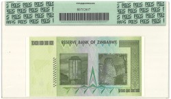 Zimbabwe. 10 Trillion Dollars. Banknote. Type 2008. - PCGS 67 PPQ