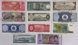 World. Lot 11 Banknotes. Banknote. Type ND. - UNC.