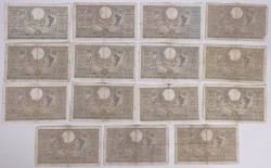Belgium. 100 Francs. Banknote. Type 1934. - Fine.