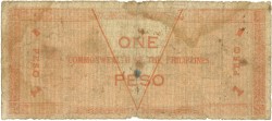 Philipines. 1 Peso. Banknote. Type 1942. - Fine.