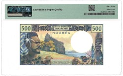 New Caledonia. 500 Francs. Banknote. Type ND. - PMG 67EPQ