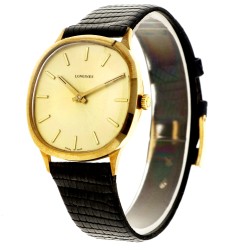 No Reserve - Longines (18K.) Cal. 6922 - Heren horloge 