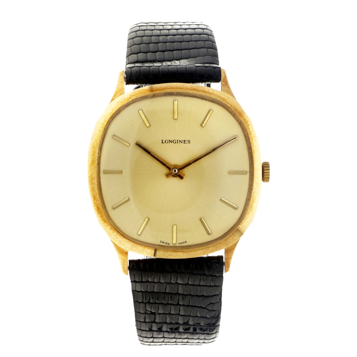 No Reserve - Longines (18K.) Cal. 6922 - Heren horloge 