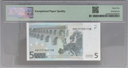 Nederland. 5 Euro. Bankbiljet. Type 2002 - PMG 65EPQ