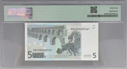 Nederland. 5 Euro. Bankbiljet. Type 2002 - PMG 64