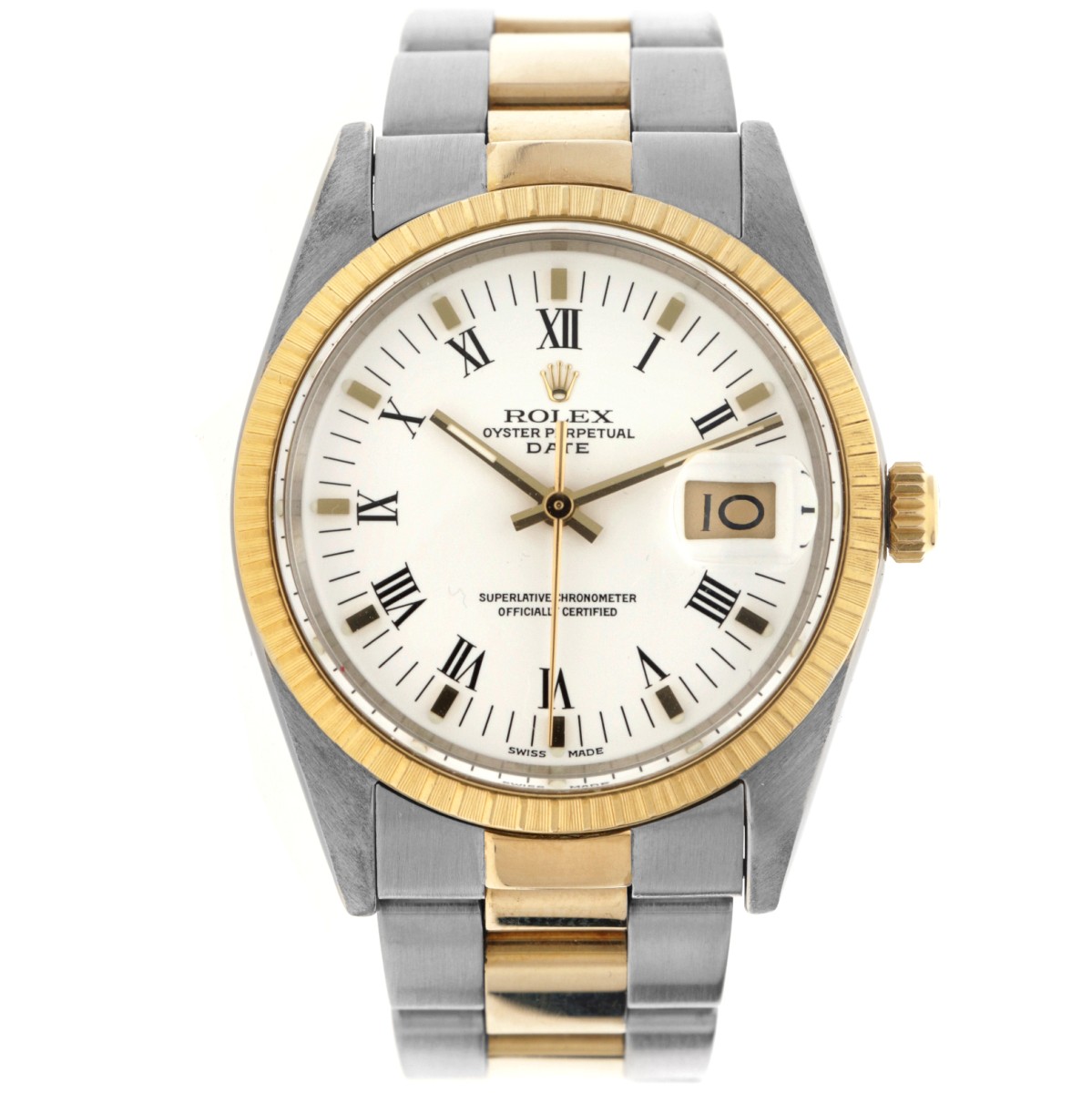 No Reserve - Rolex Oyster Perpetual Date 15053 - Heren horloge - ca. 1987.