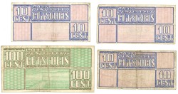 Nederland. Lot 4 Bankbiljet. Kampgeld. Type ND. Type Westerbork. - Fraai.