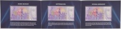 Europa. Lot 3 Banknotes. Souvenir notes. Type 2021. Type Eurovivsion 2021 Rotterdam. - UNC.